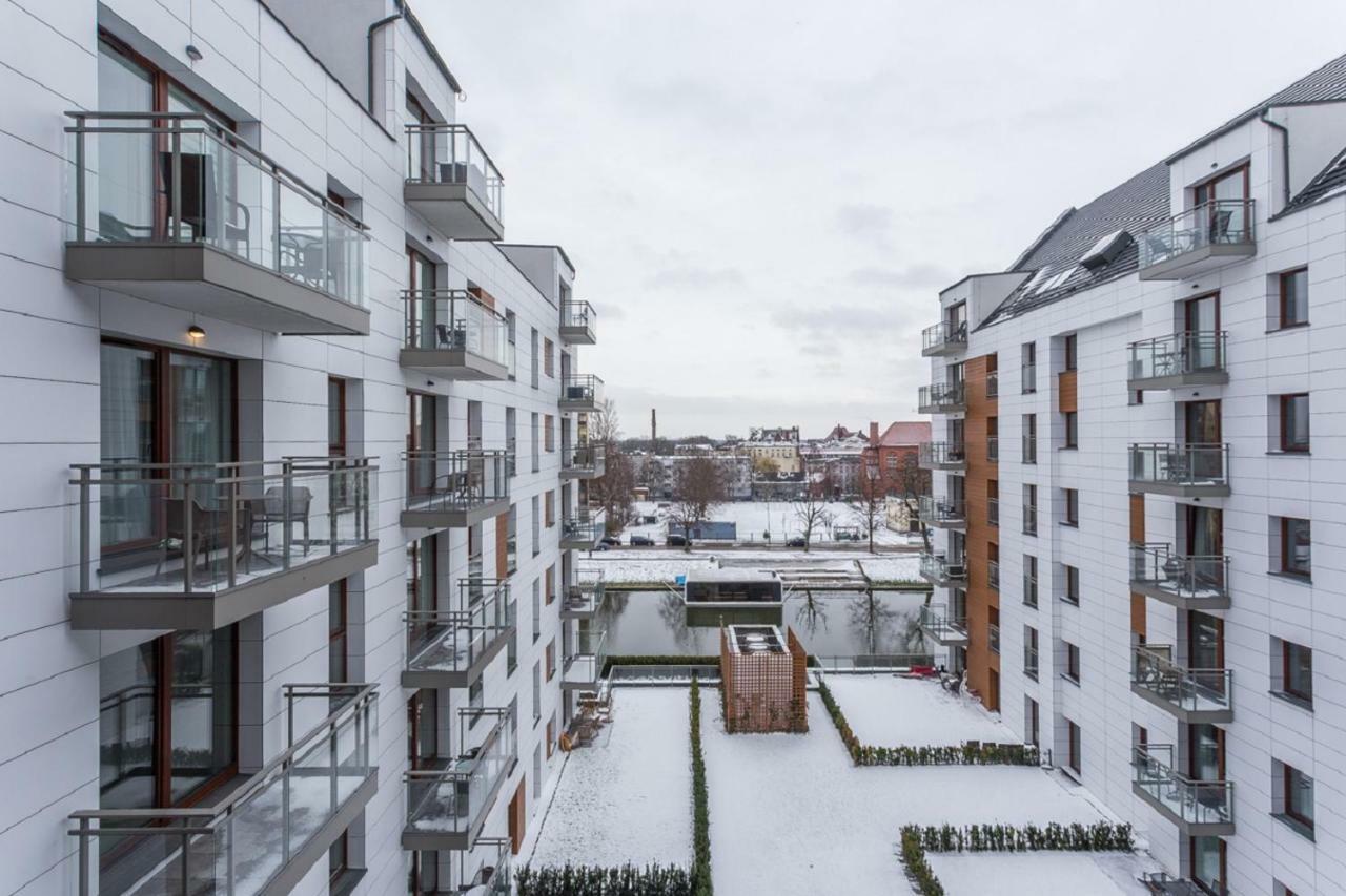 Comfort Apartment Oldtown With River View Gdansk Ngoại thất bức ảnh