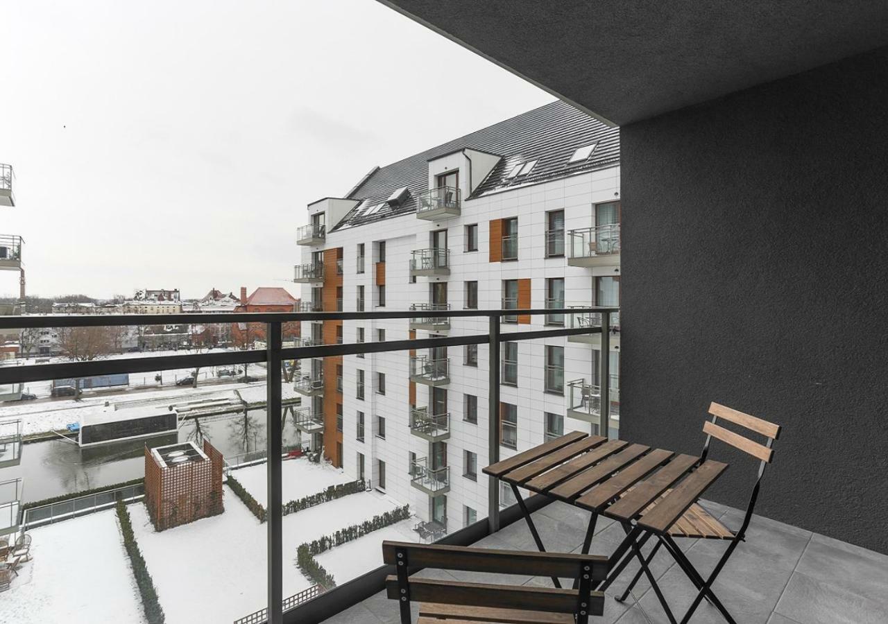 Comfort Apartment Oldtown With River View Gdansk Ngoại thất bức ảnh